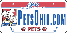 Ohio Pet Fund License Plate Image
